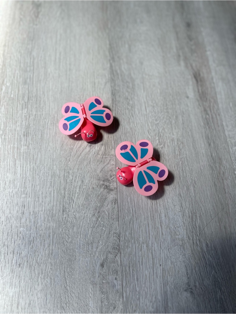 Pink Butterfly Wind-Up Kids Toy - Pair